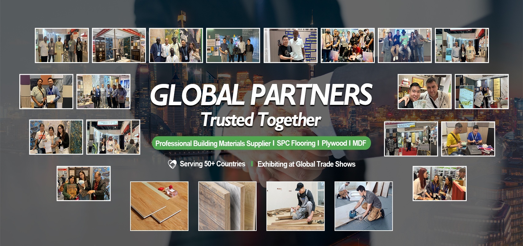 Qualité Plancher de clic de SPC Usine