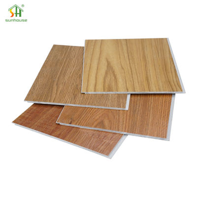 Planche de plancher à clic SPC à noyau rigide étanche, pour décoration intérieure et extérieure