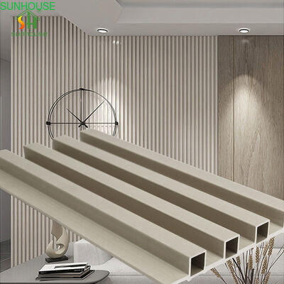 Un bon prix. High Quality Versatile Fluted Panel Wpc Wall Panel Interior Decoration Wood Plastic Panel en ligne