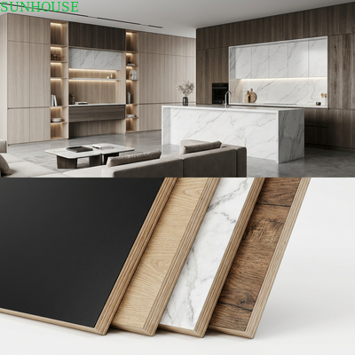Un bon prix. Contreplaqué mélaminé pour armoires, mobilier de bureau et de vente au détail, projets et approvisionnement OEM en ligne