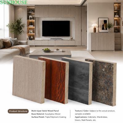 Un bon prix. Finitions de surface de contreplaqué mélaminé mat, brillant, texturé et grain de bois en ligne