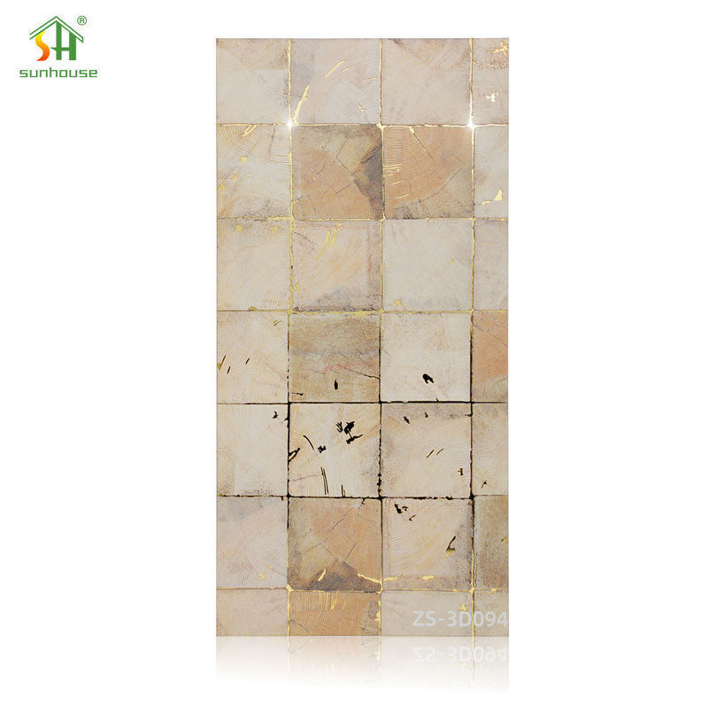 Custom Moisture Proof Wall Panels PMMA Marbling Effect Acrylic Bathroom Panels