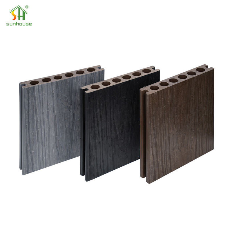 Anti Slip WPC Deck Flooring Weather Resistant  For Marinas Dock Boards