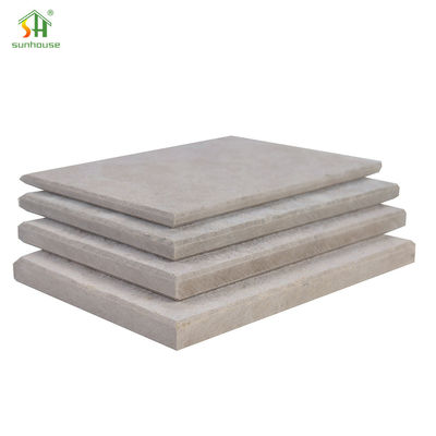 Plaque de ciment en fibres grises à l'extérieur, plaque de ciment 100% sans amiante