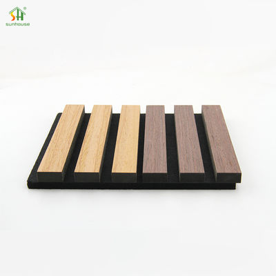 Un bon prix. Panneau de panneau mural acrylique MDF acoustique pour utilisation de décoration extérieure intérieure en ligne