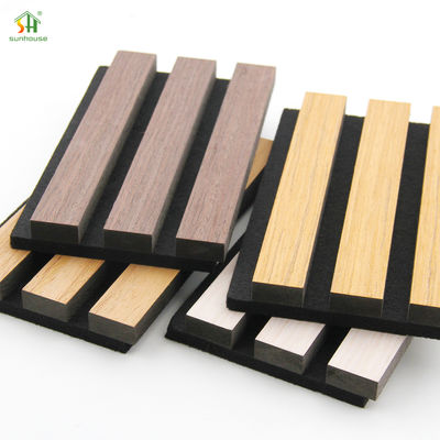 Un bon prix. Panneau de panneau mural acrylique MDF acoustique pour utilisation de décoration extérieure intérieure en ligne