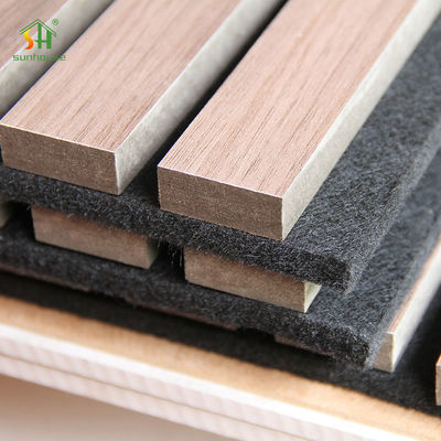 Un bon prix. Panneau de panneau mural acrylique MDF acoustique pour utilisation de décoration extérieure intérieure en ligne