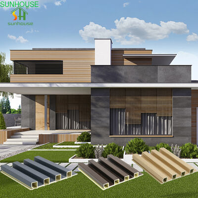 Un bon prix. Panneau mural WPC durable et écologique, anti-décoloration, pour la décoration de jardin extérieur en ligne