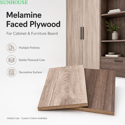 Panneaux décoratifs en contreplaqué stratifié de qualité armoire pour meubles de cuisine, armoires, étagères et menuiserie intérieure