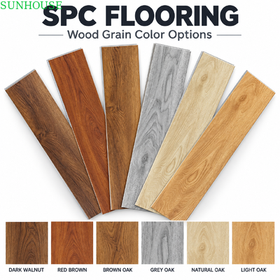 Un bon prix. Planche de revêtement de sol étanche SPC Click pour utilisation en décoration intérieure et extérieure en ligne