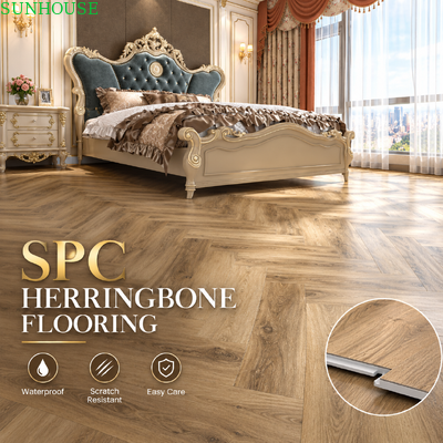 Un bon prix. Plancher SPC à clipser compatible avec système de chauffage au sol, lame vinyle à âme rigide pour projets résidentiels européens en ligne